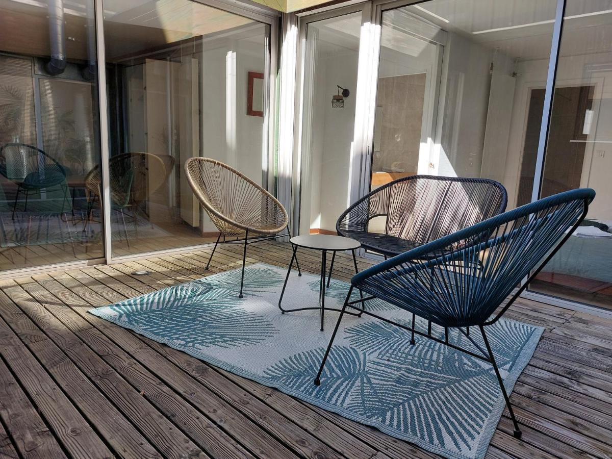 Le Peyrot*** Coeur De Ville 55M² Avec Patio Rodez Buitenkant foto