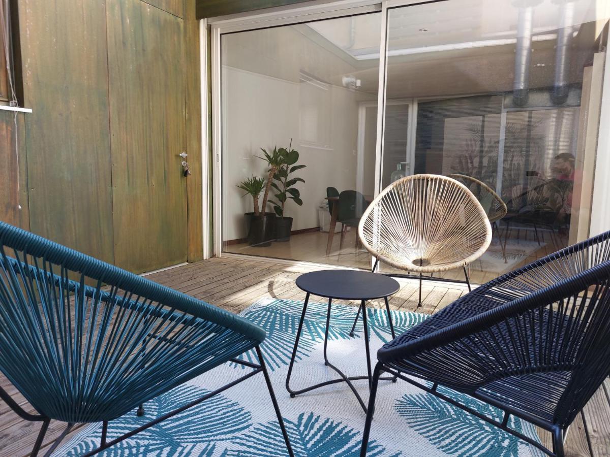 Le Peyrot*** Coeur De Ville 55M² Avec Patio Rodez Buitenkant foto
